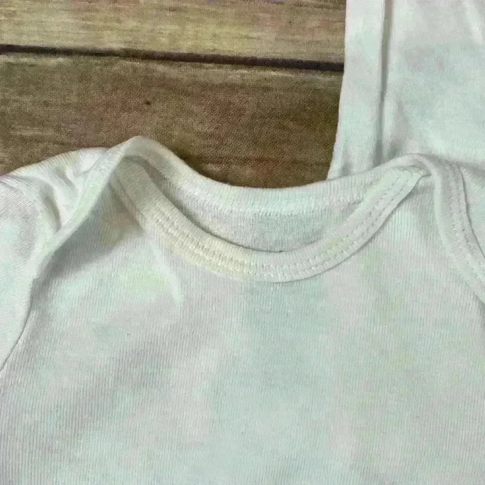 White 3 Month Carter’s Onesies - Picture 5 of 7